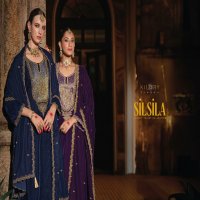silsila by kilory trends corduroy velvet designer winter salwar kameez
