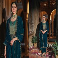 silsila by kilory trends corduroy velvet designer winter salwar kameez