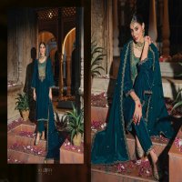 silsila by kilory trends corduroy velvet designer winter salwar kameez