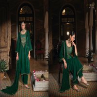 silsila by kilory trends corduroy velvet designer winter salwar kameez