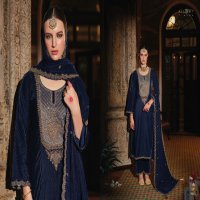 silsila by kilory trends corduroy velvet designer winter salwar kameez