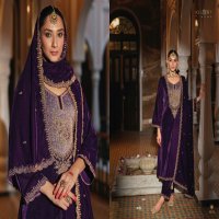silsila by kilory trends corduroy velvet designer winter salwar kameez