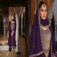silsila by kilory trends corduroy velvet designer winter salwar kameez