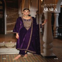 silsila by kilory trends corduroy velvet designer winter salwar kameez