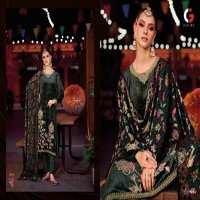 Gull Jee Mughal Garden Wholesale Viscose Velvet With Patch Work Embroidery Winter Suits