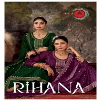 rihana by triple aaa georgette sequence work ladies suits