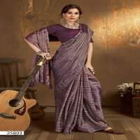 VALLABHI PRINTS PRESENTS DAISY VOL 5 PARTY WEAR BRASSO SWAROSAKI WORK SAREE