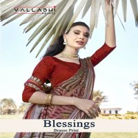 Vallabhi Blessings Vol-1 Wholesale Brasso Floral Printed Indian Sarees