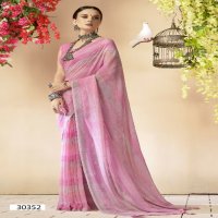 Vallabhi Viransha Vol-2 Wholesale Floral Print Georgette Fabrics Sarees