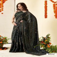 vallabhi prints amoli floral print amazing brasso saree online traders