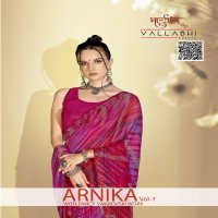 Vallabhi Arnika Vol-7 Wholesale Georgette Indian Sarees