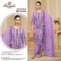 Ramsha R-1214 Wholesale Readymade Indian Pakistani Salwar Suits