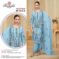 Ramsha R-1214 Wholesale Readymade Indian Pakistani Salwar Suits