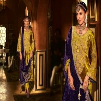 Kuch Khaas The Ultimate Series Vol-12 Wholesale Siciilian Velvet Designer Winter Suits