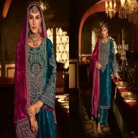 Kuch Khaas The Ultimate Series Vol-12 Wholesale Siciilian Velvet Designer Winter Suits