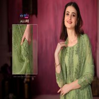 Vipul Allure Wholesale Soft Organza Chiffon With Heavy Embroidery Party Wear Suits