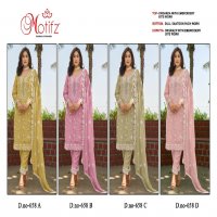 Motifz D.no 658 Wholesale Indian Pakistani Salwar Suits