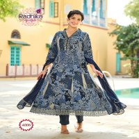 radhika lifestyle anarkali vol 4 fully stitch casual big size anarkali gown