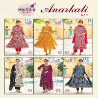 radhika lifestyle anarkali vol 4 fully stitch casual big size anarkali gown