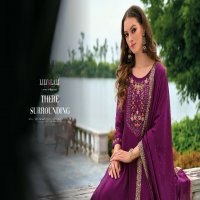 lily And lali bibbojaan vol 2 embroidery vichitra silk readymade suits