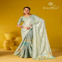 Kashvi Brooklyn Vol-2 Wholesale Satin Georgette With Swaroski Work Sarees