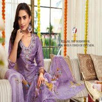 Anju Saheli Wholesale Pure Tissue Shimmer Kurtis With Pant And Dupatta