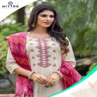 Mittoo Aaradhna Wholesale Viscose Weaving Kurtis With Pant And Dupatta