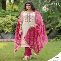 Mittoo Aaradhna Wholesale Viscose Weaving Kurtis With Pant And Dupatta