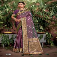 Saroj Magical Saroski Silk Vol-4 Wholesale Dual Two Tone With Heavy Work Sarees