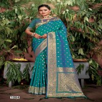 Saroj Magical Saroski Silk Vol-4 Wholesale Dual Two Tone With Heavy Work Sarees