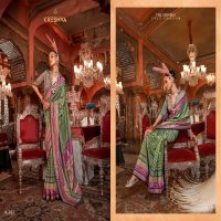 Kreshva Ayodhya Wholesale Super VB Silk With Elite Gold Finish Ethnic Sarees