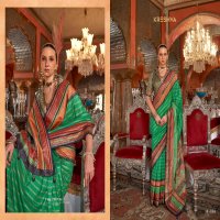 Kreshva Ayodhya Wholesale Super VB Silk With Elite Gold Finish Ethnic Sarees