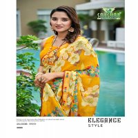 radhe by sanskar tex prints georgette new trendy saree wholesaler