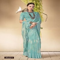 Vallabhi Samveda Wholesale Fancy Swaroski Work Sarees