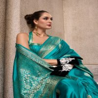 Rajpath Mungha Silk Wholesale Satin Mungha Silk Sarees