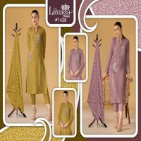 Laxuria D.no 1438 Wholesale Tunics With Cigarette Pant And Dupatta