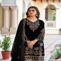 Shree Fabs R-1497 Wholesale 11000 Velvet  Readymade Indian Pakistani Suits