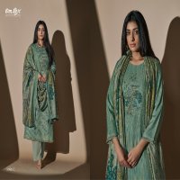 Omtex Porcia Wholesale Pure Pashmina With Embroidery Work Winter Suits