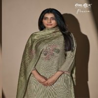 Omtex Porcia Wholesale Pure Pashmina With Embroidery Work Winter Suits