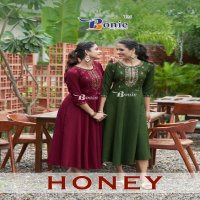 Bonie Honey Wholesale Fancy Ghera Kurtis Catalog