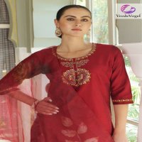 Vredevogel Sanskruti Wholesale South Cotton Kurti With Pant And Dupatta