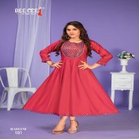 Dee Cee Ramani Wholesale Flared Kali Style Kurtis