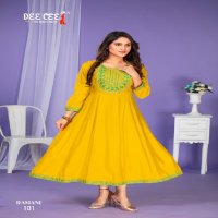 Dee Cee Ramani Wholesale Flared Kali Style Kurtis