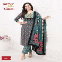 Aarvi Gamthi Vol-6 Wholesale Ready Made Tops With Pant And Dupatta