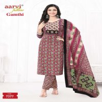 Aarvi Gamthi Vol-6 Wholesale Ready Made Tops With Pant And Dupatta