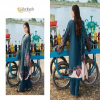 alzohaib M basics vol 4 1058-59 pakistani embroidery cotton print 3pcs dress