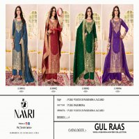 gul raas by naari viscose pashmina jacquard winter collection suits