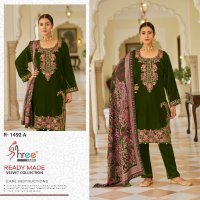 Shree Fabs R-1492 Wholesale Readymade Velvet Indian Pakistani Suits