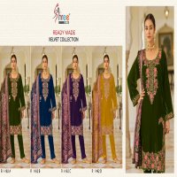 Shree Fabs R-1492 Wholesale Readymade Velvet Indian Pakistani Suits