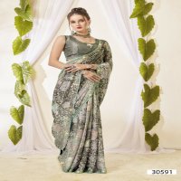 Vallabhi Nazma Vol-4 Wholesale Brasso Fabrics Ethnic Sarees